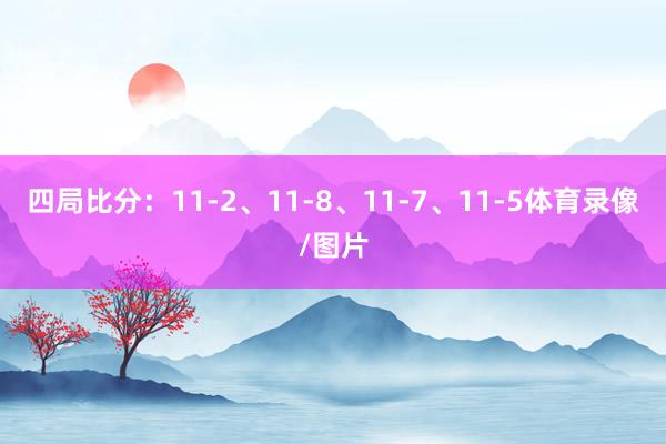四局比分：11-2、11-8、11-7、11-5体育录像/图片