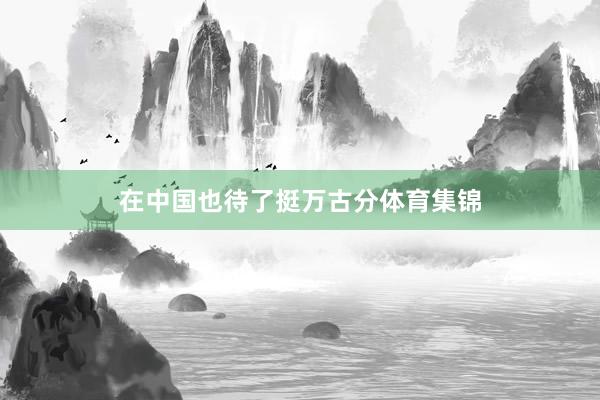 在中国也待了挺万古分体育集锦