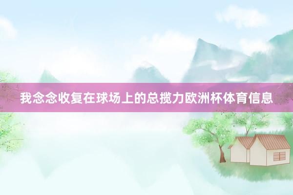 我念念收复在球场上的总揽力欧洲杯体育信息