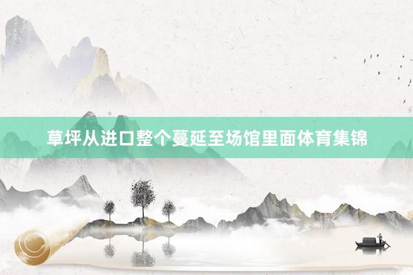 草坪从进口整个蔓延至场馆里面体育集锦