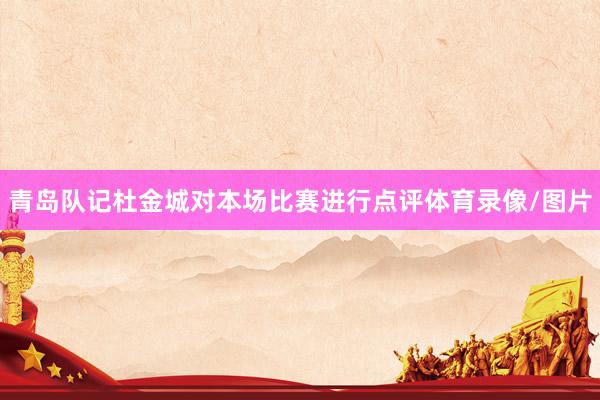 青岛队记杜金城对本场比赛进行点评体育录像/图片
