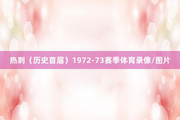热刺（历史首届）1972-73赛季体育录像/图片