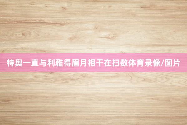 特奥一直与利雅得眉月相干在扫数体育录像/图片