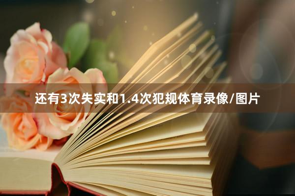 还有3次失实和1.4次犯规体育录像/图片