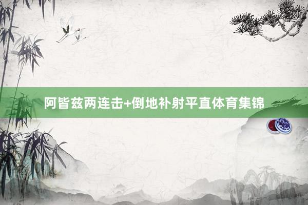 阿皆兹两连击+倒地补射平直体育集锦