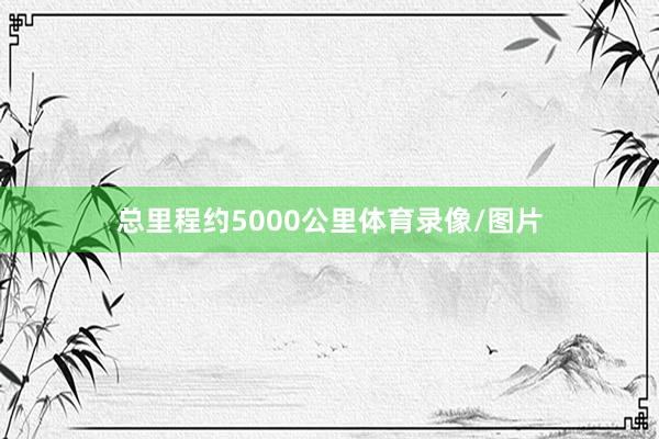 总里程约5000公里体育录像/图片