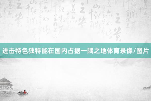 进击特色独特能在国内占据一隅之地体育录像/图片